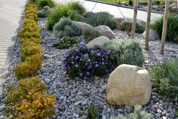 Decorative Rock Installation in Valrico