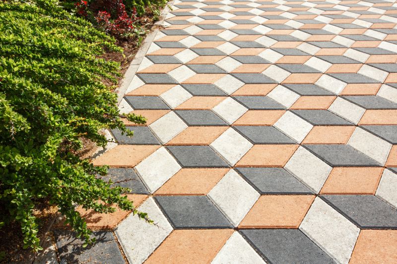 Colorful Paver Combination